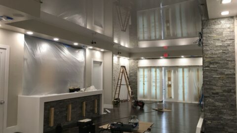 Stretch Ceiling for Printing Shops,